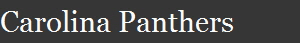 Carolina Panthers