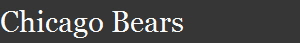 Chicago Bears