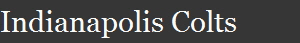 Indianapolis Colts